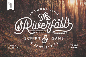 Riverfall Rounded Typeface Ver.1