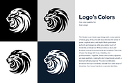 Modern Lion Head Logo Design, a Branding & Logo Template by Brand_Hero (Thumbnail 4 of 5)