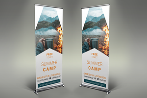 Camping - Roll Up Banners