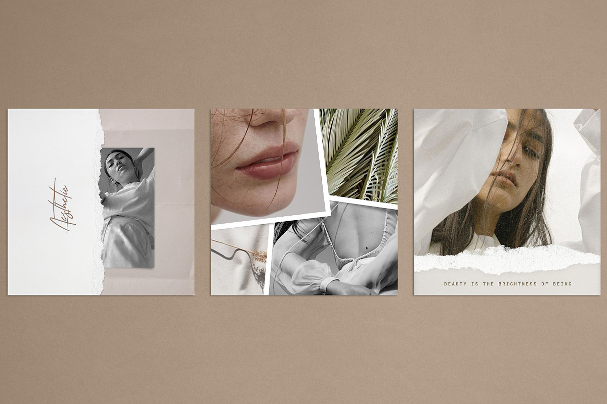 Paper and Film Social Kit, a Social Media Template by Sparrow & Snow (Photo 6 of 12)