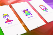 Allergy | 16 Thin Line Icons Set, an Outline Icon by Alex Blogoodf (Thumbnail 2 of 7)
