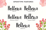 Hellena Script, a Script Font by QueenType (Thumbnail 2 of 5)