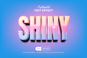 3D Text Effect Gradient Shiny Style, a Layer Style Add-On by Mockmenot (Thumbnail 1 of 2)