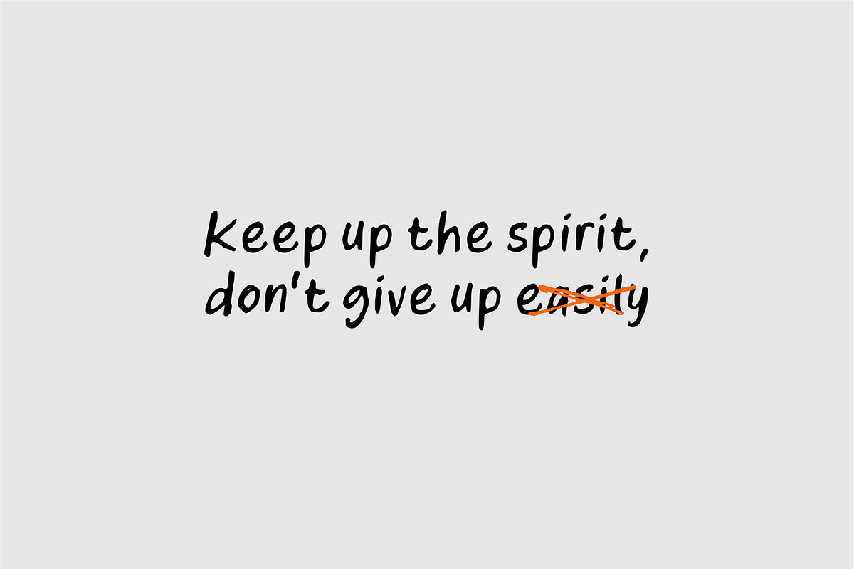 Glast Blitch Handwritten Font, a Handwritten Font by HanzelSpace Studio (Photo 6 of 8)