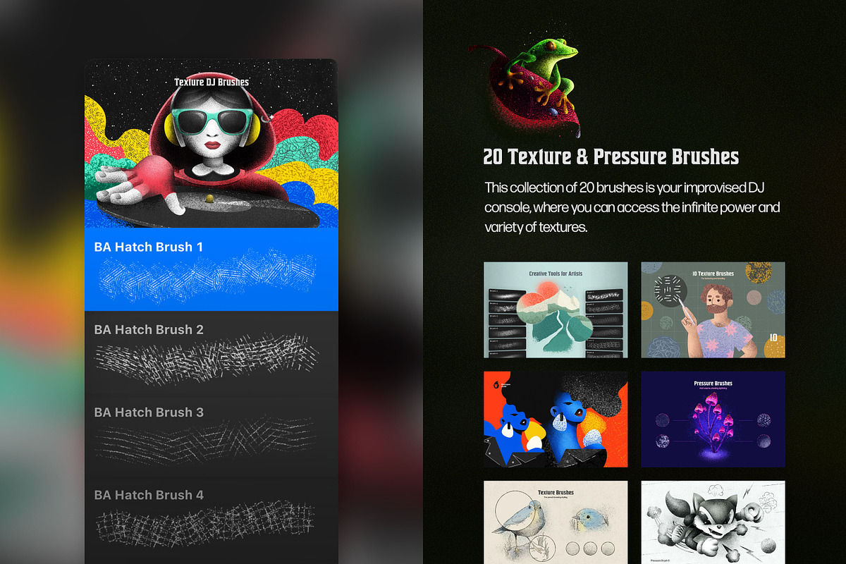 Procreate Shader Brushes Bundle, a Brush Add-On by brushapes.com (Photo 23 of 33)