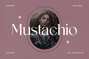 Mustachio Elegant Serif Font, a Serif Font by UICreative (Thumbnail 1 of 13)