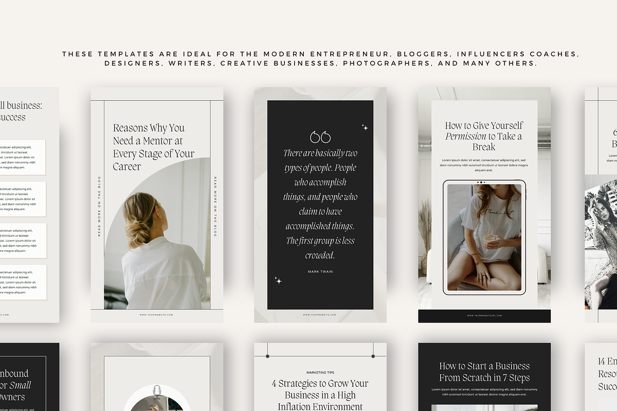 Canva Coaching Designer Kit Hattie, a Social Media Template by Lovely Confetti (Photo 7 of 9)