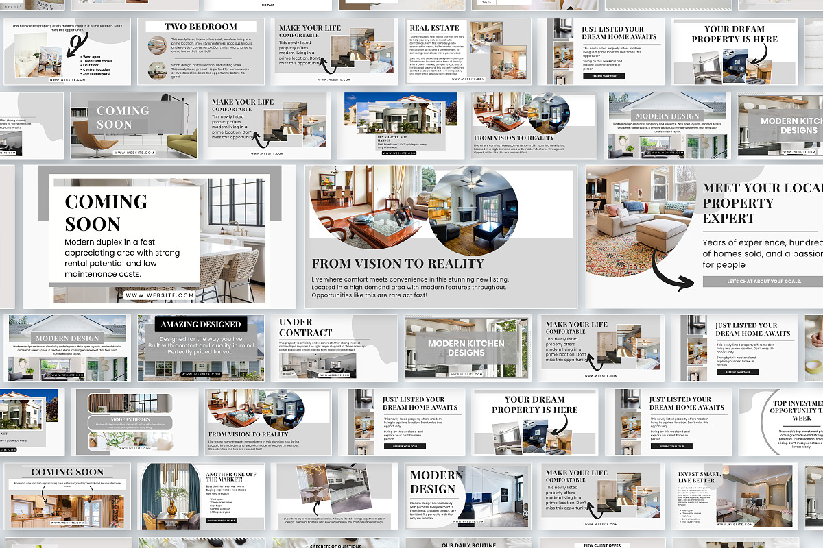 Real Estate Canva Facebook Template, a Social Media Template by Snapybiz (Photo 7 of 10)