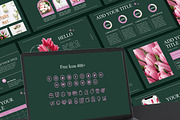 Flower Powerpoint Template, a Presentation Template by SKY CREATION (Thumbnail 6 of 6)