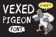 Vexed Pigeon Font, a Sans Serif Font by otto_otto (Thumbnail 1 of 2)