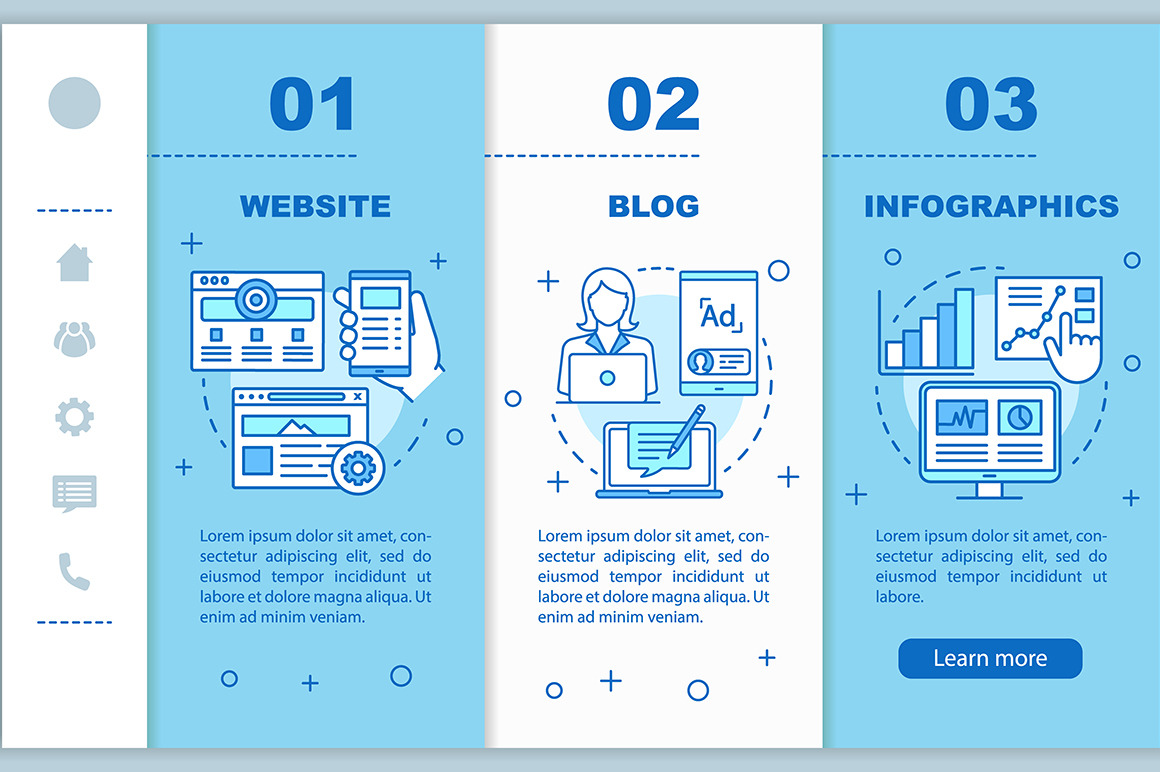 Channels for SEO mobile web pages, a Templates & Theme by IMG Visuals