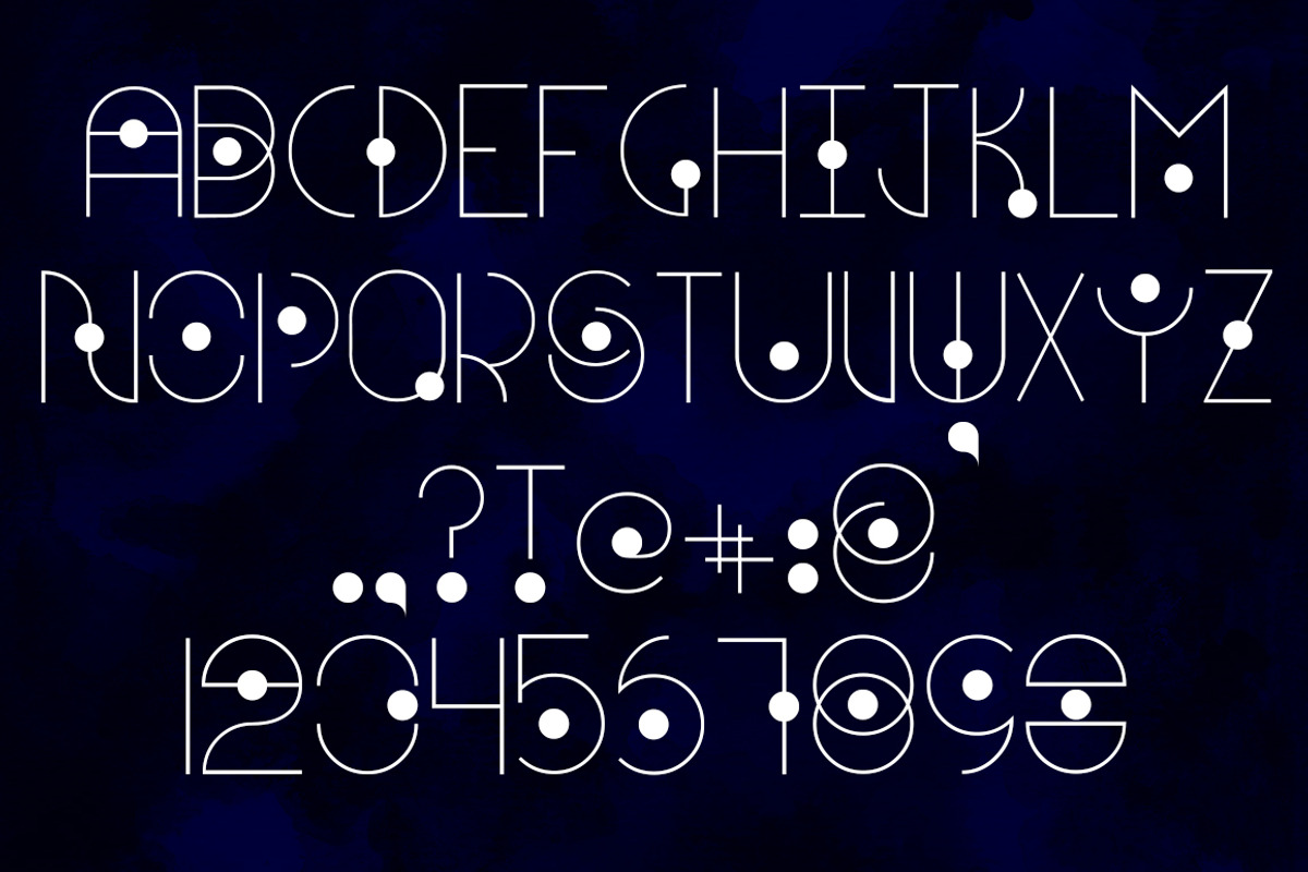 Futare - Futuristic Display Font, a Serif Font by RabbitAndPencil (Photo 5 of 5)