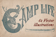 62 vintage outdoors illustrations, a Sport Illustration by Mr Vintage (Thumbnail 1 of 8)