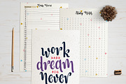 Student Study Planner, a Templates & Theme by Wow Designs (Thumbnail 8 of 9)