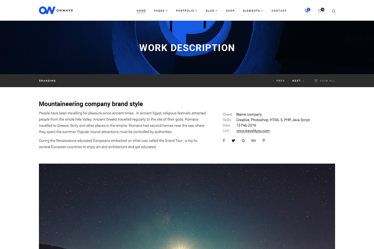 OnWave — Multipurpose PSD Template, a Websites & App Template by ScienteCraft (Photo 16 of 51)