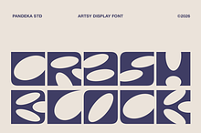 Crash Block - Artsy Display Font