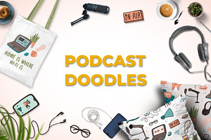 Podcast doodles
