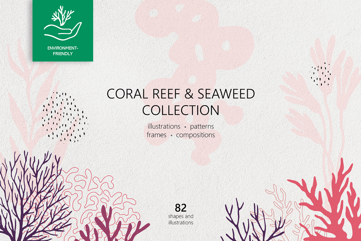 Coral Reef and Seaweed Collection, an Object Graphic by so.called.masha (Photo 1 of 11)
