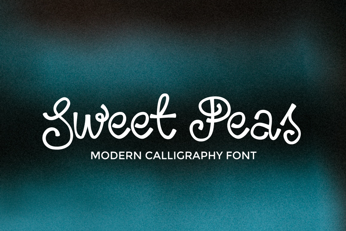 Sweet Peas Font