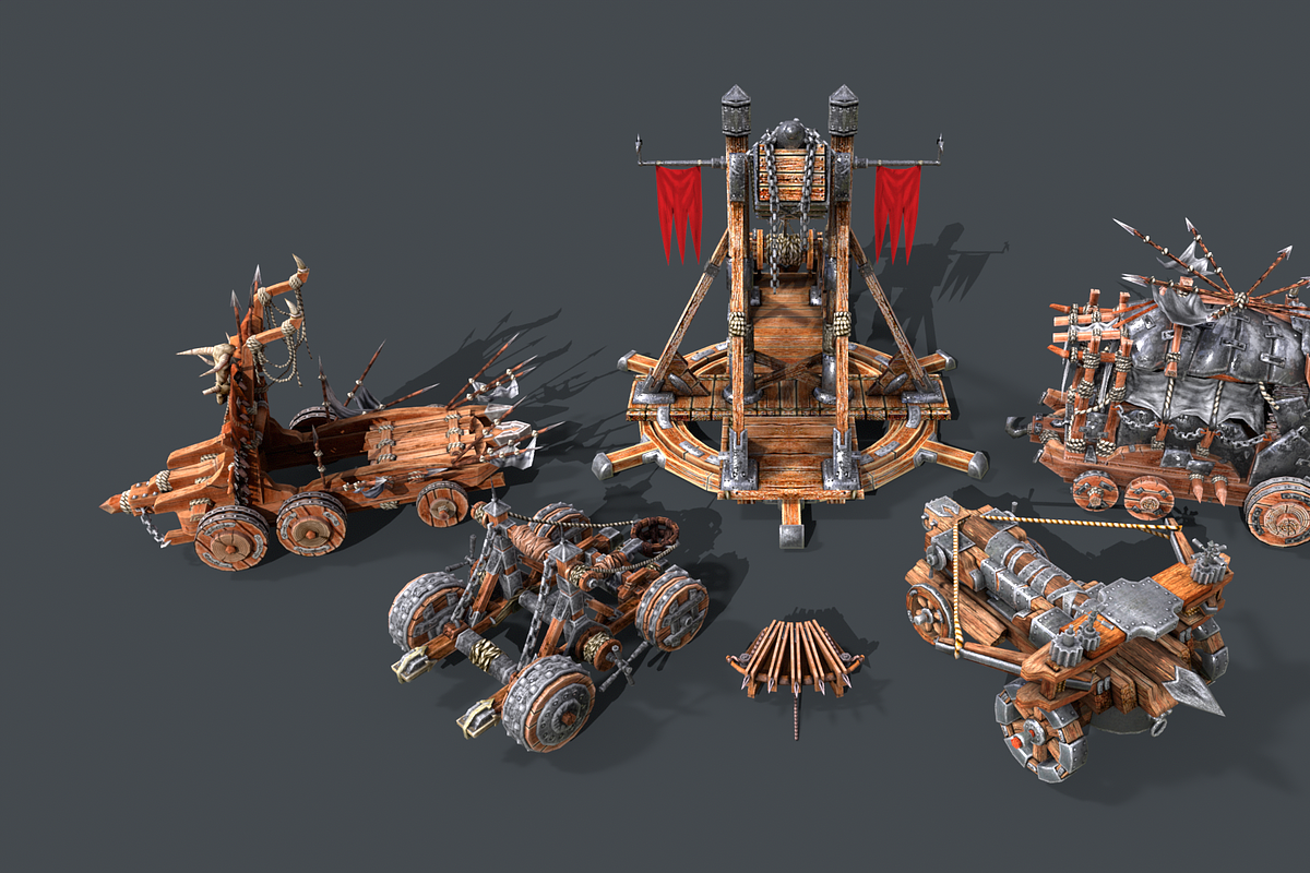 Medieval War Machines, a Cars & Vehicle 3D Model by Beatheart Creative Studio (Photo 5 of 10)