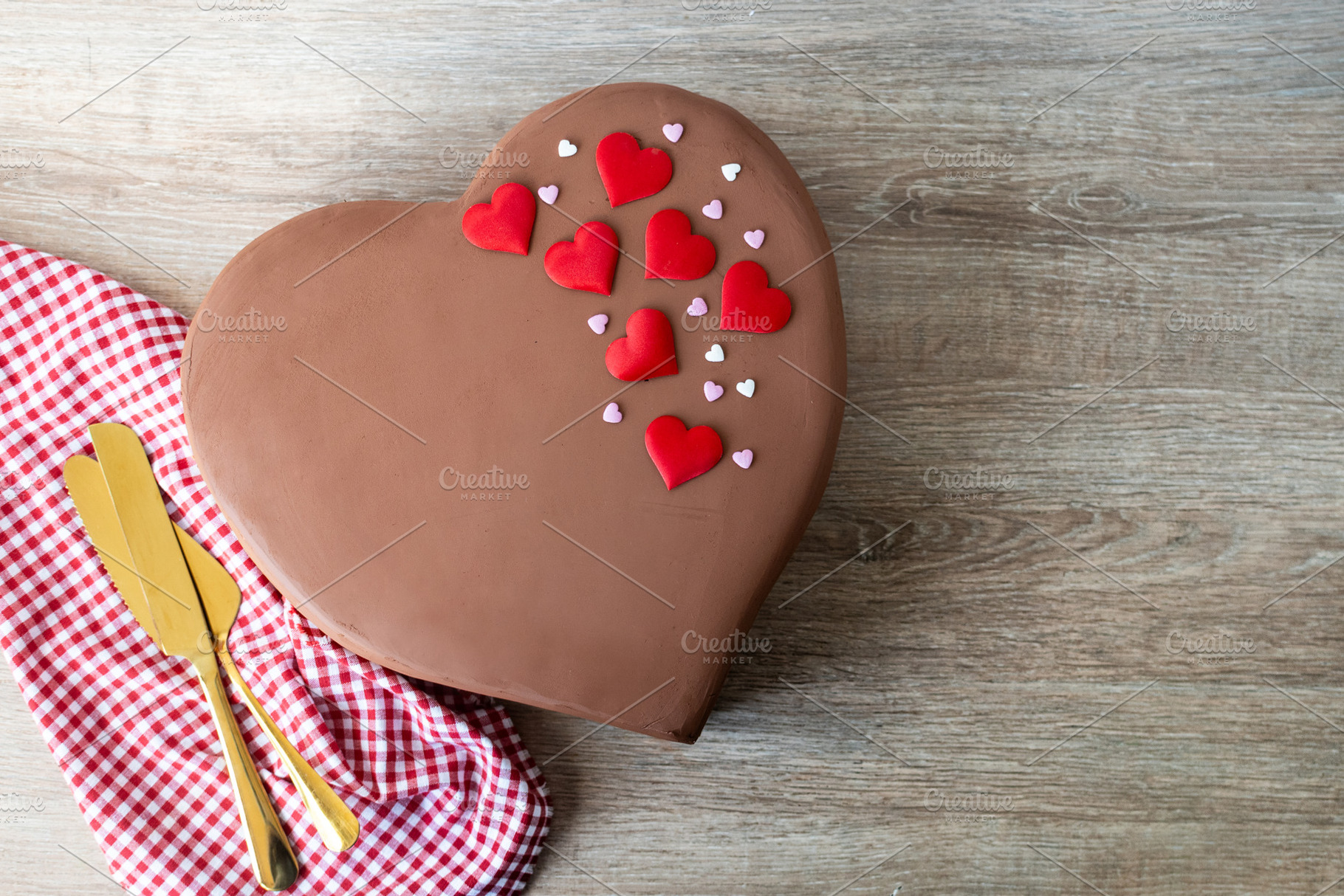 Heart-shaped gingerbread cookies, a Food & Drink Photo by etorres69