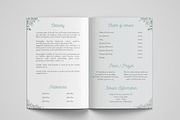 funeral program printing template, a Templates & Theme by TemplateLab (Thumbnail 2 of 2)