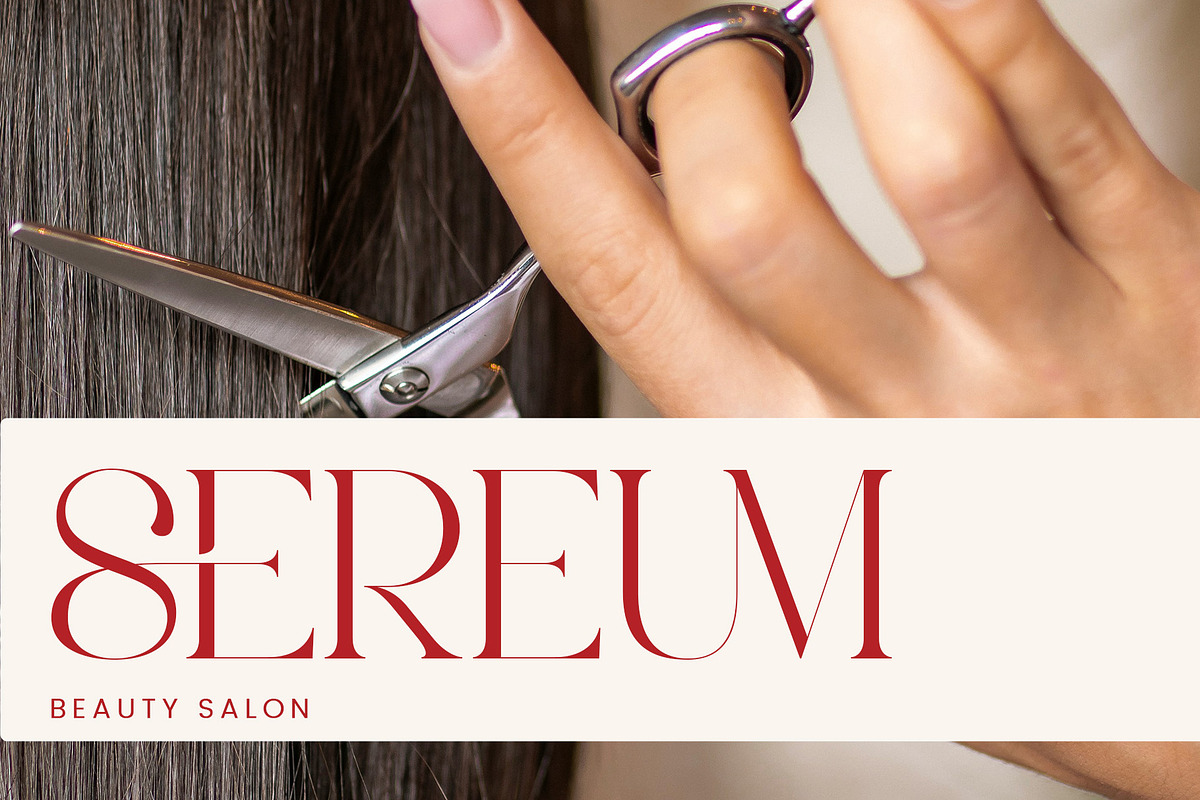 Saber - Elegant Serif Font, a Serif Font by Aqeel_Art (Photo 4 of 13)