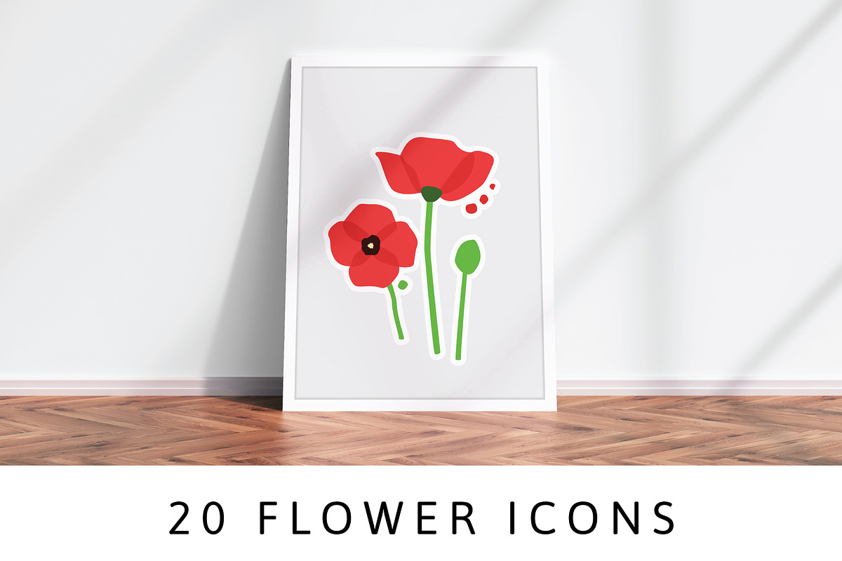 Flower Icons, an Icon by marusdesign (Photo 1 of 4)