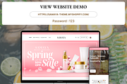Samaya - Natural Skincare Theme, a Shopify Template by AtelierDuVow (Thumbnail 2 of 10)