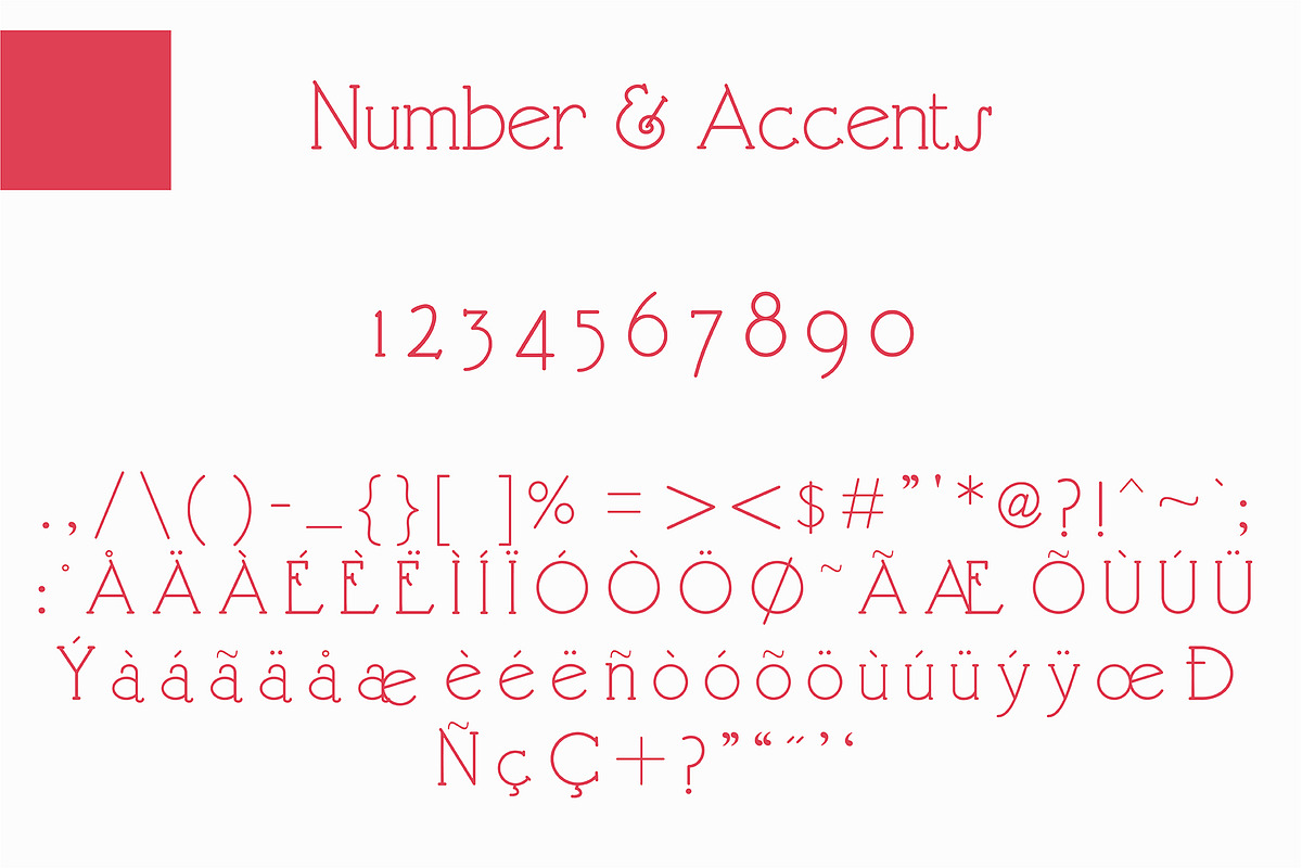 Sarada font preview 4