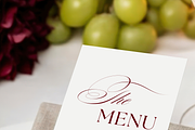 4x9.25 Garden Wedding Menu Mockup, an Advertising Mockup by Serenefeeling (Thumbnail 4 of 8)