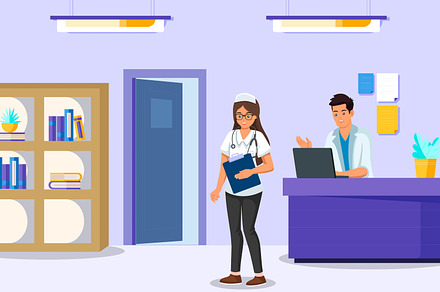 Medical and Healthcare Flat Design