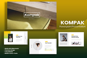 Kompak - Powerpoint Template