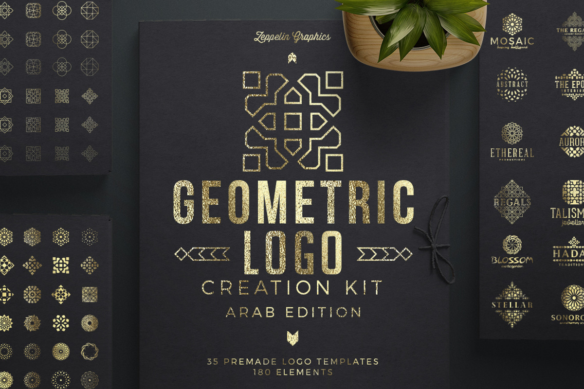 The Best Logo Creation Kit Bundle, a Branding & Logo Template by Graphicdome (Photo 11 of 145)