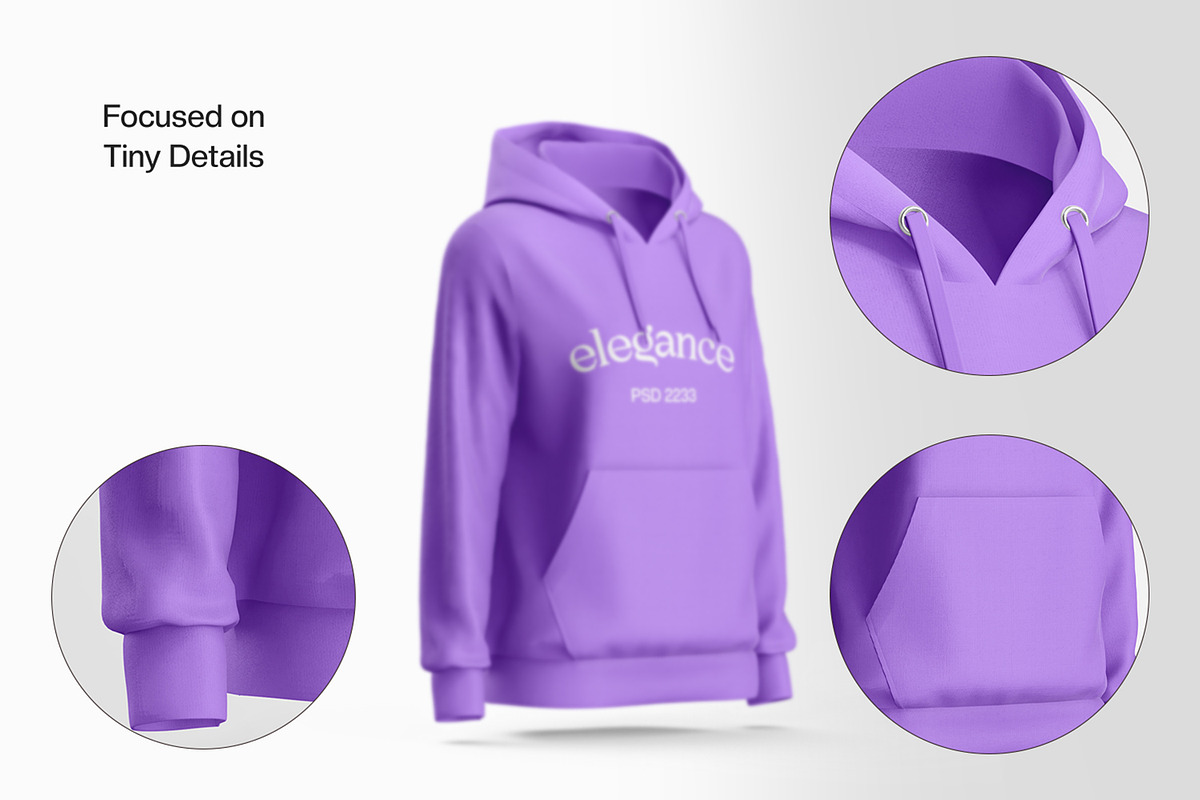 Woman's Hoodie Mockup, a Hoody Mockup by RamStudio2 (Photo 7 of 10)