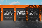 Roller Shutter Door Mockup, a Household Mockup by graphicook (Thumbnail 2 of 4)