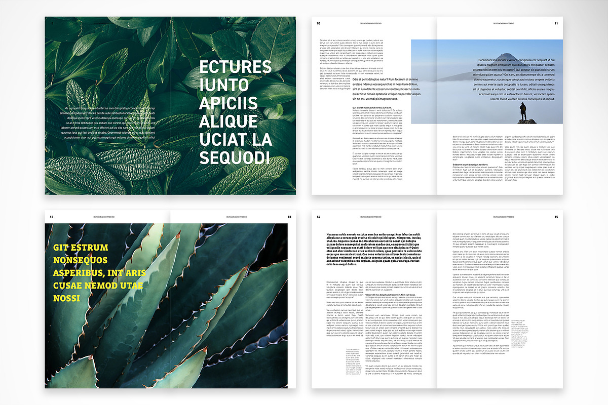 Bold Modern Magazine Template, a Templates & Theme by McLittle Stock (Photo 3 of 5)