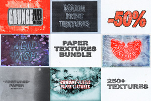BUNDLE! 250+ TEXTURES. 50% DISCOUNT, a Texture Graphic by Textexp