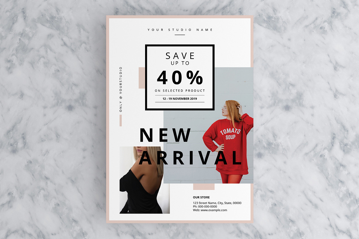 Multipurpose Sale Flyer Template, a Flyer Template by SmmrDesign (Photo 4 of 7)