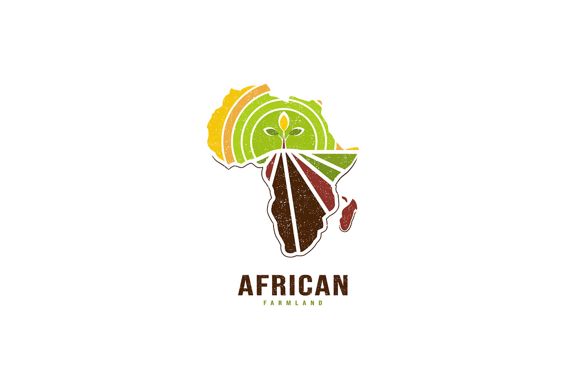 African farmland industry logo, a Branding & Logo Template by vexper (Photo 1 of 4)