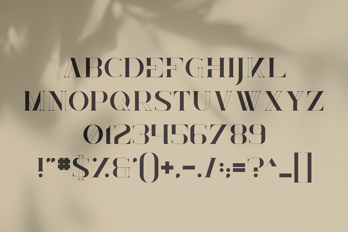 Mallie - Fusion font preview 8