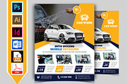 10 Car Wash Flyers Bundle 90% OFF, a Flyer Template by Imagine Design Studio (Thumbnail 11 of 22)