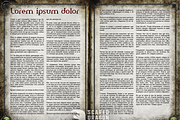 Fantasy Book Interior Backgrounds #1, a Background Graphic by Scared Dragon Studio (Thumbnail 2 of 2)