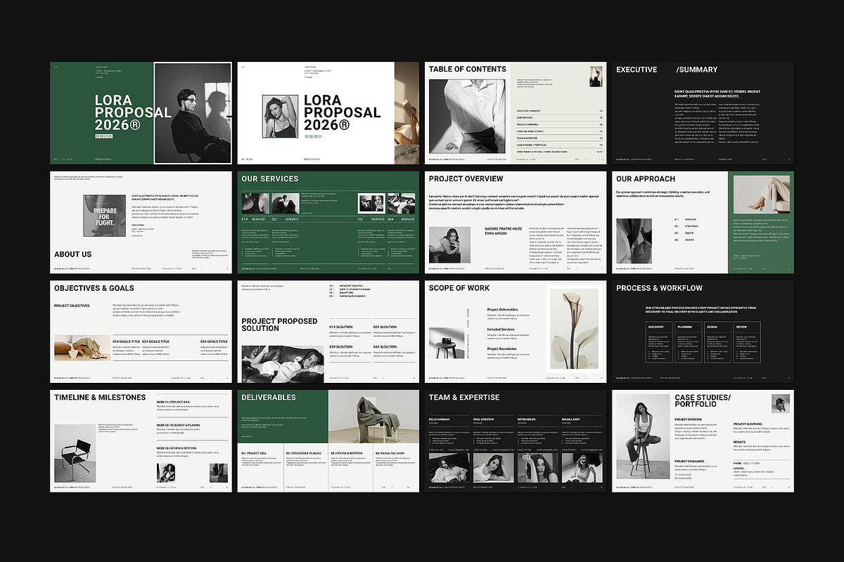 Minimal Proposal Presentation, a Presentation Template by Olion Lora (Photo 11 of 12)