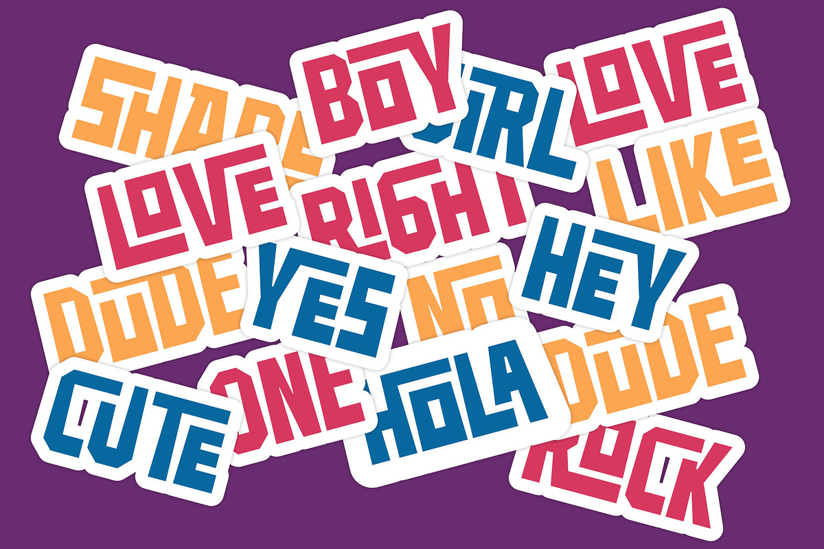 Summer Fun Vintage Retro Logo Font, a Font by Andika Fez (Photo 2 of 8)