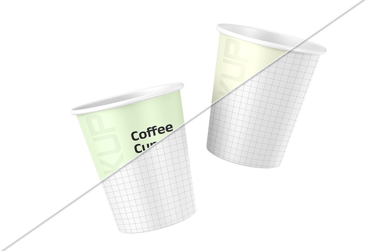 Floating Coffee Cup Mockup Template, a Product Mockup by graphypix (Photo 4 of 4)