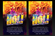 Festival Of Colors Flyer Template, a Flyer Template by designblends@gmail.com (Thumbnail 1 of 3)