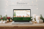 Christmas vintage watercolor clipart, an Illustration by Alisles (Thumbnail 7 of 12)