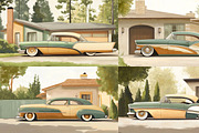419 MJ Prompts & Srefs for Car Art, an Illustration by Sevenstyles (Thumbnail 2 of 15)