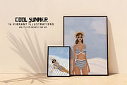 Cool Summer, a Decorative Illustration by Digital Art Creations (Thumbnail 4 of 7)